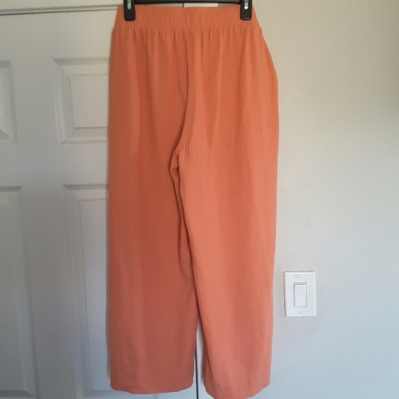 Kensie jeans Linen/Visose pull on wide leg pants - Picture 3 of 6
